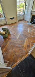 Photo de galerie - Pose de parquet - Revêtement de sol