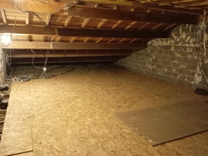 Photo de galerie - Pose d'un plancher