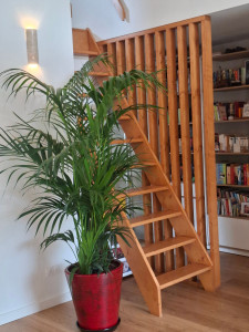Photo de galerie - Claustra et escalier sur mesure