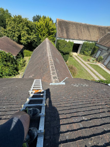 Photo de galerie - Nettoyage toiture 