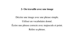 Photo de galerie - Travail sur la description d'une image