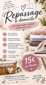 Photo de galerie - Lingerie - Repassage