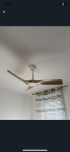 Photo de galerie - Apres l’installation du ventilateur de plafond 