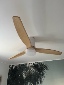Photo de galerie - Installation ventilateur de plafond 
