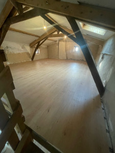 Photo de galerie - Pose de parquet flottant 