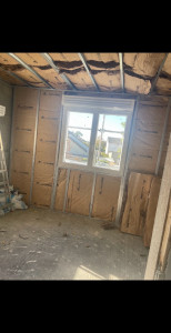 Photo de galerie - Réalisation de ferraillage et d’isolation en leine de verre 