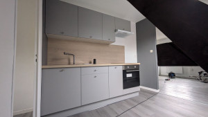 Photo de galerie - Montage et installation de la nouvelle cuisine pose de la crédence