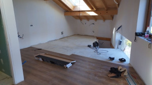 Photo de galerie - Pose de parquet - Revêtement de sol