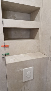 Photo de galerie - Finition d'angle sans baguettes