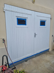 Photo de galerie - Peinture porte de garage 