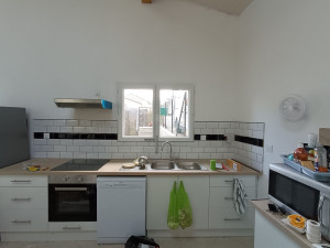 Photo de galerie -  Pose complète d'une cuisine pour une cliente budget très serré mais un très joli résultat 