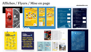 Photo de galerie - Affiches / Flyers / Mise en page
