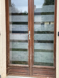 Photo de galerie - Adhésif intérieur brise vue