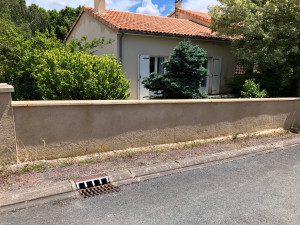 Photo de galerie - Nettoyage, toiture et clôture par pulvérisation, résultat après intervention