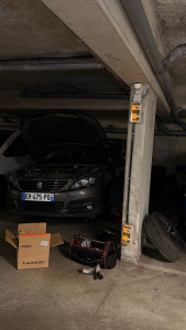 Photo de galerie - REMPLACEMENT DISQUES + PLAQUETTES AV/AR PEUGEOT 308 1,6HDI
