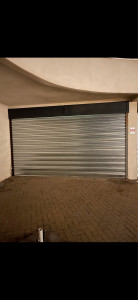 Photo de galerie - Changement d’un rideau métallique motorisé 