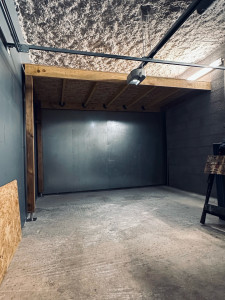 Photo de galerie - Réalisation d’une mezzanine dans un garage 