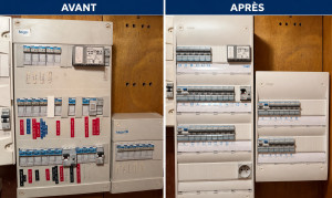 Photo de galerie - Mis conformité tableau électrique 