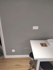 Photo de galerie - Prise de courant encastré 