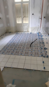 Photo de galerie - Pose petite carreaux 