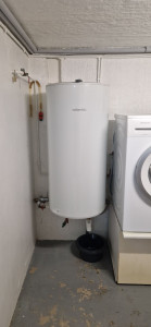 Photo de galerie - Remplacement d'un chauffe-eau de 200L par un 150L. 