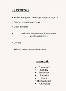 Photo de galerie - Ceci sont mes propositions.
