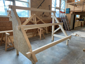 Photo de galerie - Charpente bois