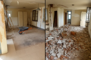 Photo de galerie - Évacuation gravats