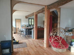 Photo de galerie - Pose d'un parquet en chêne 