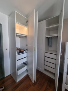 Photo de galerie - Dressing 4 porte ikea 