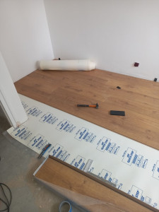 Photo de galerie - Pose de parquet 