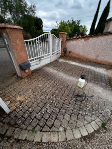 Photo de galerie - Rénovation de dallage par pulverisation 