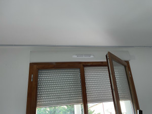 Photo de galerie - Pose tringle à rideau 