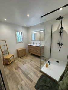 Photo de galerie - Rénovation salle d’eau 