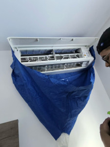 Photo de galerie - Entretien split nettoyage à fond