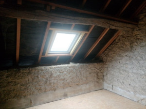 Photo de galerie - Réalisation d'un chevêtre (cadre de support) de velux 