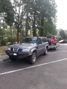Photo de galerie - Transfert suzuki samurai de MÂCON à SOISSON