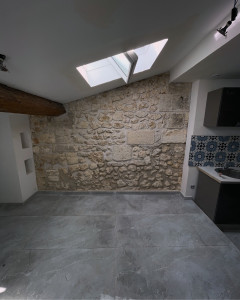 Photo de galerie - Remise en état mur en pierre 