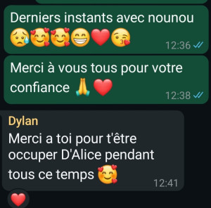 Photo de galerie - Fin de garde d'une petite fille 