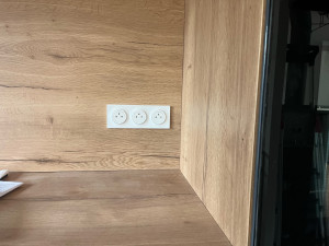 Photo de galerie - Installation de prise 