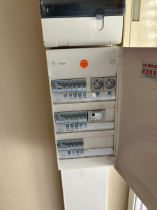 Photo de galerie - Tableau électrique et tableau de communication -Branchement électrique