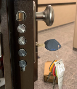Photo de galerie - Porte blindée 