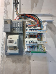 Photo de galerie - Rénovation d'une installation électrique dans un appartement 65m2