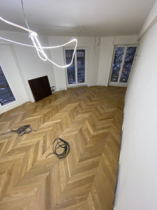 Photo de galerie - Parquet collé