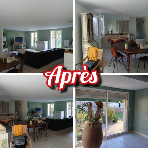 Photo de galerie - Aperçu de fin de chantier finale .