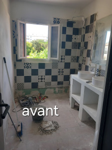 Photo de galerie - Rénovation de la salle bain avant travaux 