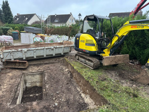 Photo de galerie - Pause de benne évacuation 