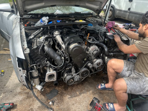 Photo de galerie - Remplacement moteur 