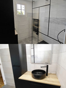 Photo de galerie - Rénovation carrelage et faïence salle de bain 
