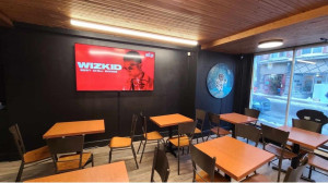 Photo de galerie - Installation TV au mur - Restaurant 